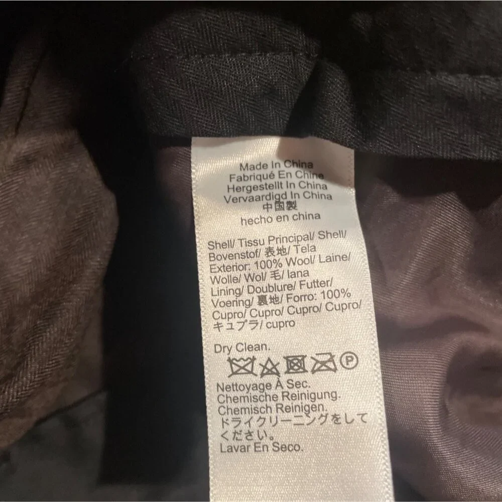 NWT J.Crew Crosby Classic-Fit Suit Pant 38x32 Brown Lightweight Italian Wool